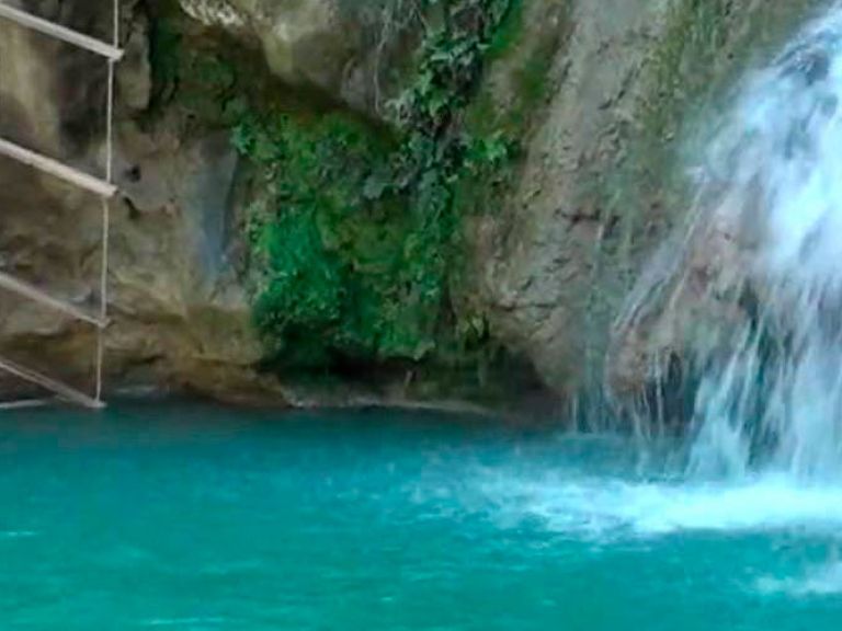 Polylimnio Waterfalls Voufrada