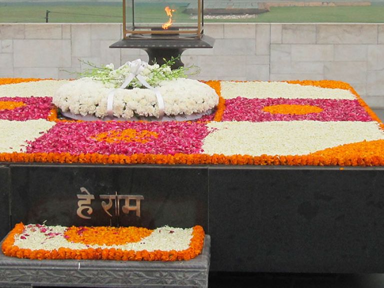 Raj Ghat, a Delhi memorial to Mahatma Gandhi, embodies his message of peace and non-violence. It draws global visitors, inspiring them to pursue peace and justice worldwide.