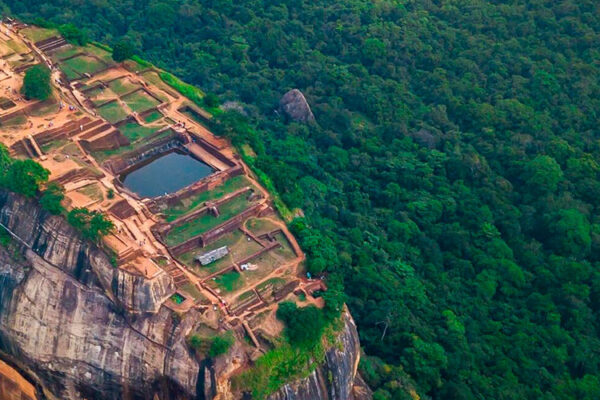 Sigiriya, a rock fortress in Sri Lanka's Central Province, was a palace and stronghold under King Kashyapa. Now, it's a top tourist spot, attracting global visitors to marvel at its architecture and panoramic views.