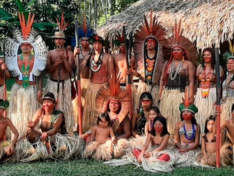 The Shanenawa people, living in Brazil's Amazon rainforest, are known for their unique language and rich culture, including traditional knowledge of medicinal plants and shamanic practices.