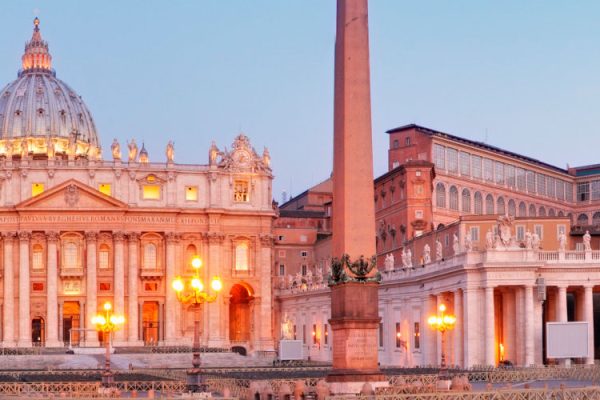 St. Peter's Basilica is one of the world's largest and most famous churches, located in Vatican City in Rome, Italy. It is considered the centerpiece of the Vatican and one of the most important pilgrimage sites in Christianity.