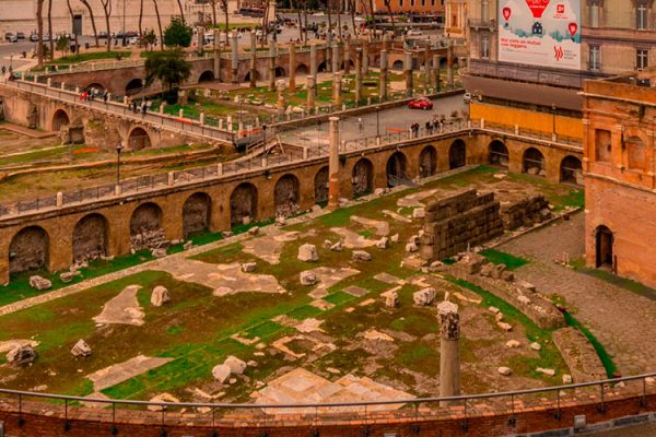 Trajan's Market, in Rome, Italy, built by Emperor Trajan in the 2nd century AD, was a thriving shopping center with multi-level shops and government offices. Today, it stands as a remarkable ancient market, offering insights into Rome's commercial and administrative life.