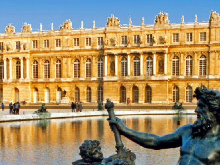 The Palace of Versailles, a 17th-century royal residence near Paris, evolved from Louis XIII's hunting lodge to Louis XIV's lavish palace. A UNESCO World Heritage site, it attracts over 7 million annual visitors.