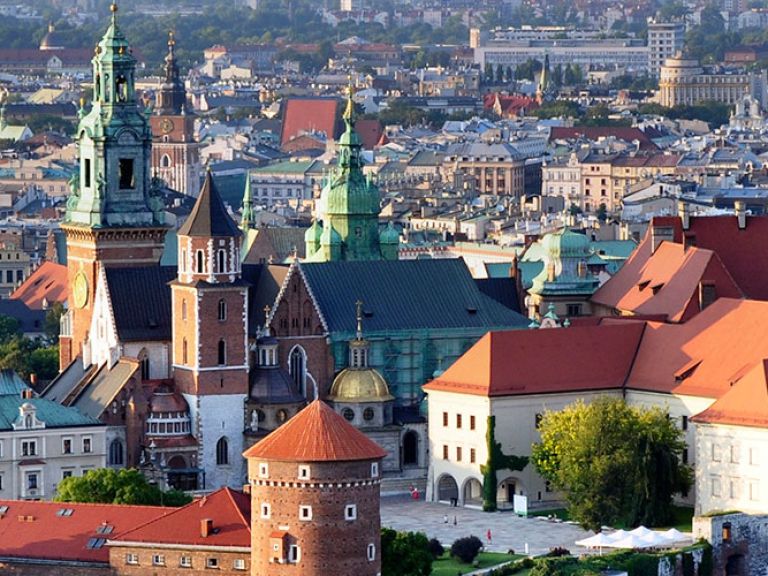 Wawel Cathedral, in Krakow, Poland, is a significant Roman Catholic cathedral. Also known as the Royal Archcathedral Basilica of Saints Stanislaus and Wenceslaus, it holds great historical and cultural importance.