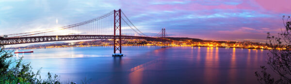 25 of April Bridge, Lisbon, Portugal