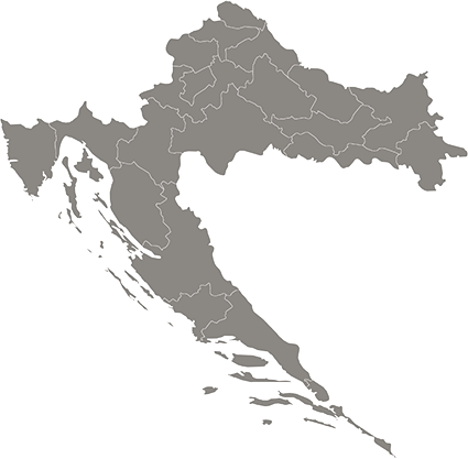 Croatia map