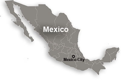 Mexico map