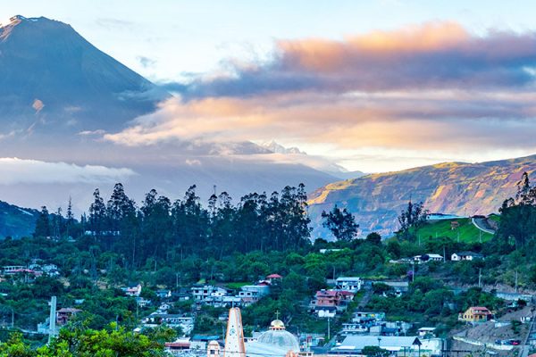 Ecuador is nestled between Colombia and Peru on the Pacific side of South America. Traveling around Ecuador is a beautiful experience. The food is incredible, there are lots of mountains, and the people very hospitable.