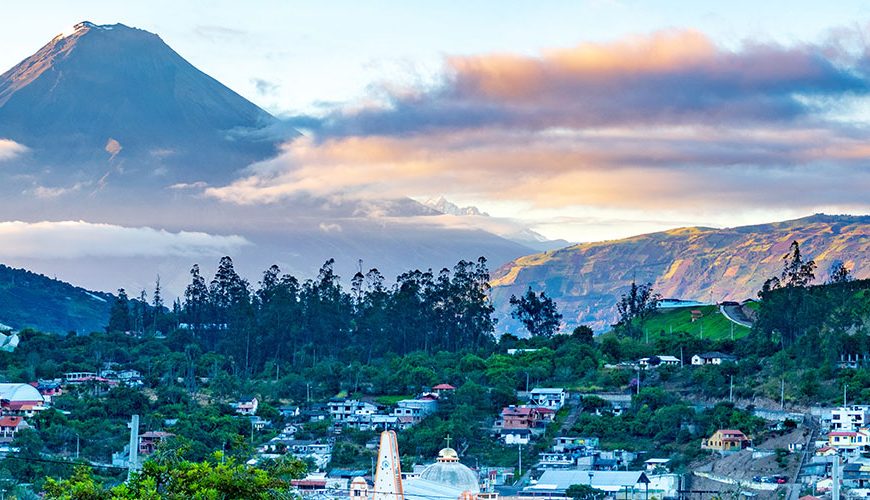 Ecuador is nestled between Colombia and Peru on the Pacific side of South America. Traveling around Ecuador is a beautiful experience. The food is incredible, there are lots of mountains, and the people very hospitable.