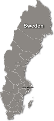 Sweden map