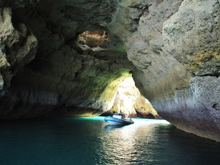 Benagil Cave And Marinha Beach From Portimão