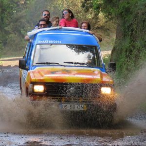 East Madeira Island Private: If you want to have a open 4x4 tour just for you and your family up to 7 persons, this is the best choice. In a open roof 4x4, you'll visit the East side of Madeira, leaving the hotel and driving to Machico town. Then, using the old roads and forest roads our local guide/driver will take you to Portela, Porto da Cruz and Santana, where we'll have lunch and visit the traditional thatched houses. After lunch we go to Ribeiro Frio and Pico Areeiro (3rd highest peak) about 1818 meters.