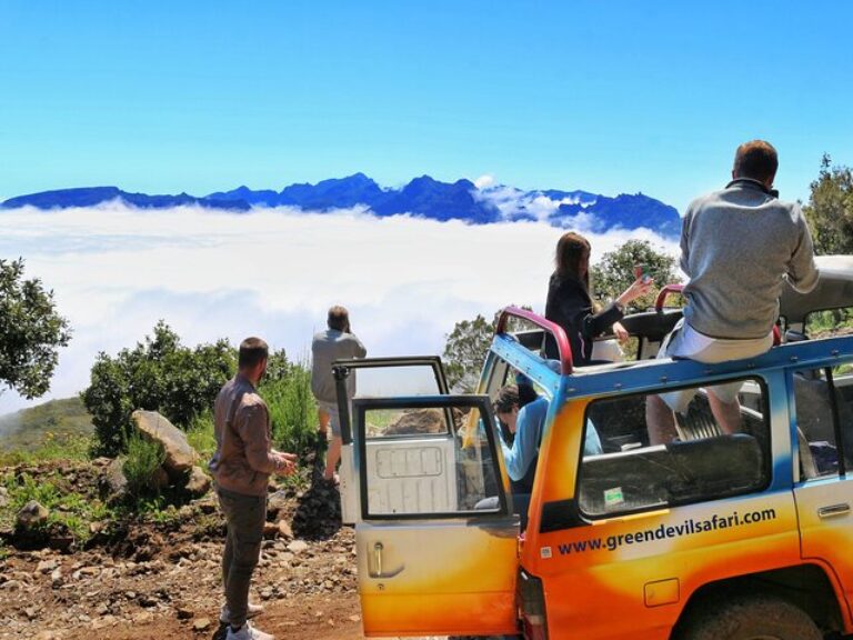 Full Day Private 4x4: Customize your 4WD tour, discovering and admiring the great and unique landscapes from the west side of Madeira. This is a private tailored experience, where you will make your own program just your family/friends in the car.