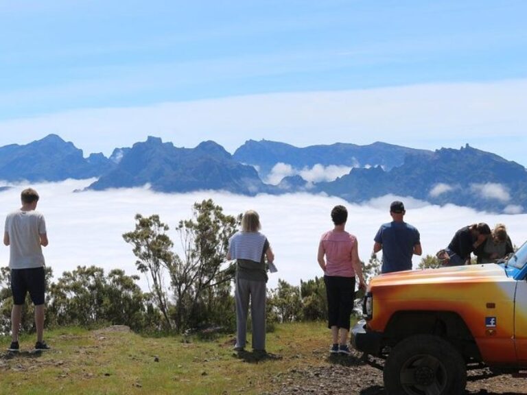 Explore the captivating landscapes of Northwest Madeira on an inspiring 4x4 excursion. Discover the stunning beauty of this island while embarking on an open-roof 4x4 adventure, immersing yourself in breathtaking scenery and unforgettable experiences.