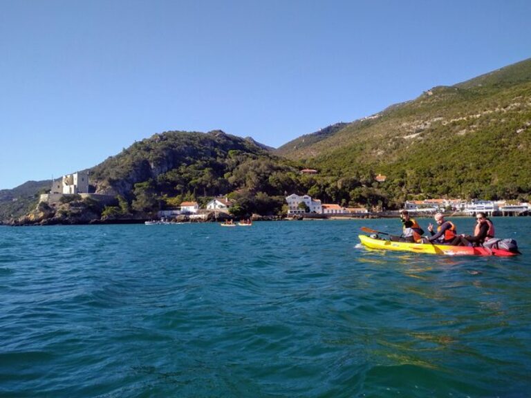 Kayak Adventure Arrábida - Get ready for a full day adventure to explore Arrábida Natural Park. We sail along an untouched...