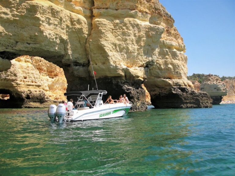 Private Tour To Benagil By Luxury Boat Starting In Portimão.