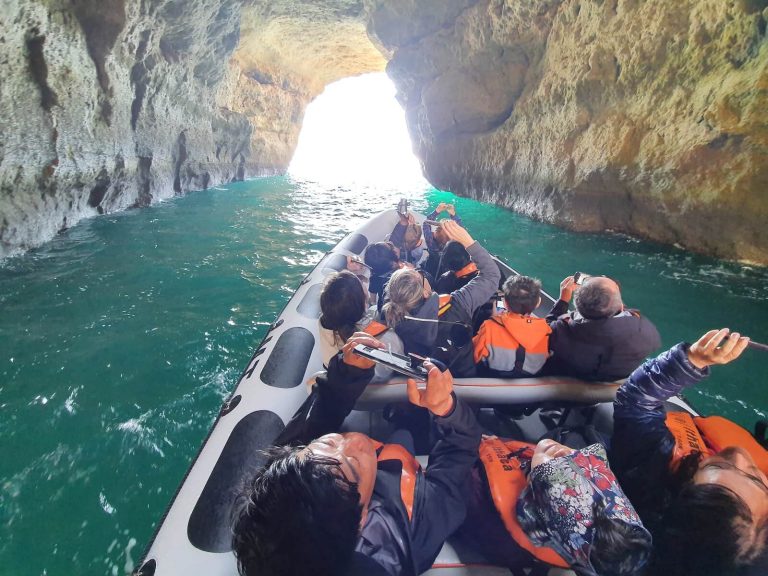 Benagil Caves - Speedboat: Discover the Breathtaking Benagil Caves on a Thrilling Speedboat Tour from Lagos. Embark on an unforgettable adventure as you explore the magnificent Benagil Caves, one of the Algarve's most stunning natural attractions. Get ready to witness fabulous caves and experience the beauty of the world's best beaches.