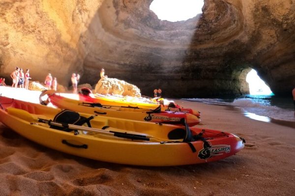 Benagil Kayak And Boat Tour From Portimão