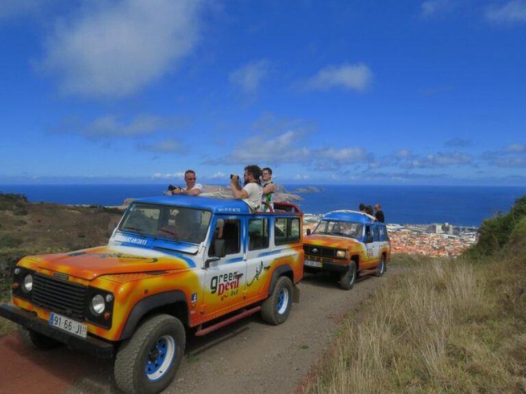 Northeast 4×4 Santana and Landscapes Day Trip - Discover the eastern side of Madeira in a 4x4 vehicle with an open top roof.