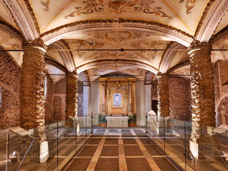 Evora City Tour: Chapel Of Bones, Lunch And Wine Tasting – From Lisbon - Be prepared to this full-day tour full of unexpected...