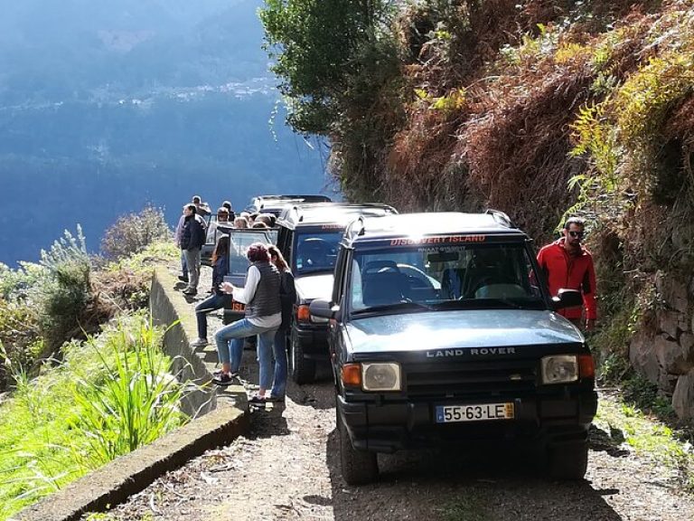 Madeira Safari - East Of The Island - All 4x4's have open roof, offering the opportunity to see the beauty of Madeira Island.