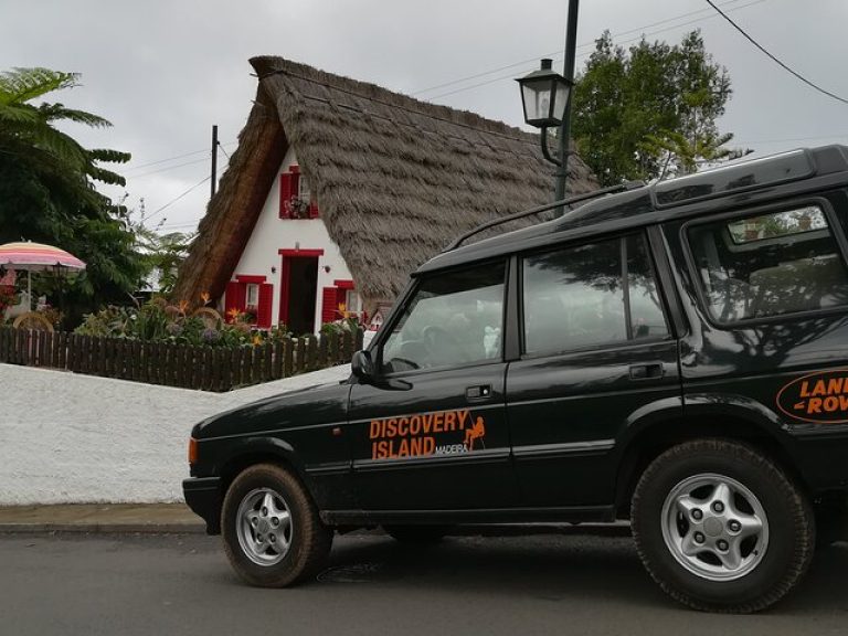 Madeira Safari - East Of The Island - All 4x4's have open roof, offering the opportunity to see the beauty of Madeira Island.