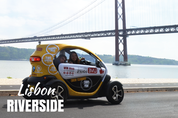 Lisbon Riverside – Self Drive In Electric Vehicles With GPS Audio Guide