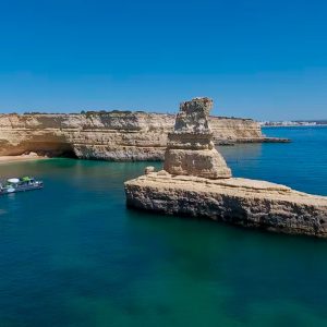 Benagil Cave and Coastline - This 2.5 hours tour starts from Albufeira Marina, where we’ll leave on our spacious and...