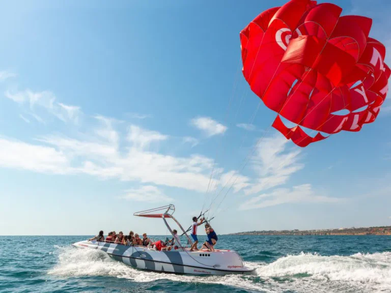 Parasailing From Albufeira