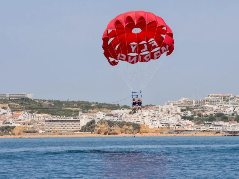 Parasailing From Albufeira