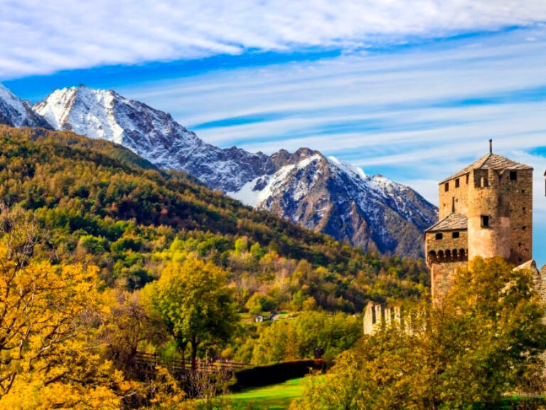 Welcome to the breathtaking Aosta Valley, a hidden gem nestled in the heart of the Italian Alps. Embark on an unforgettable journey as you explore a natural wonderland that captivates with its snow-capped peaks, lush valleys, and charming Alpine villages.