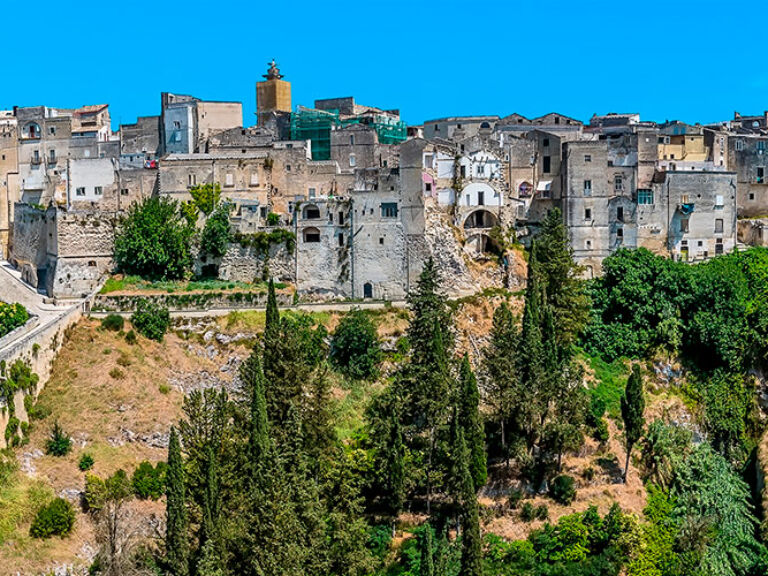 Gravina in Puglia is a small city located in the southern Italian region of Puglia.