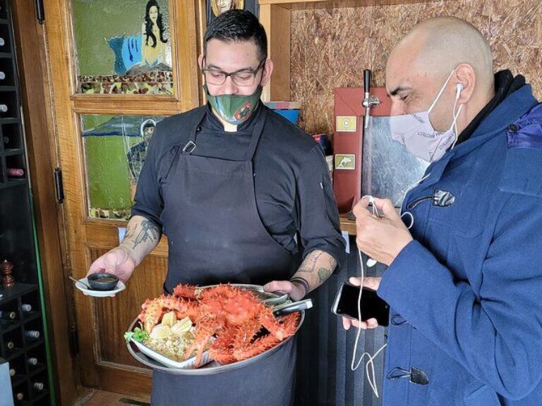 Crab Gastronomic Experience In Puerto Almanza From Ushuaia With Dinner