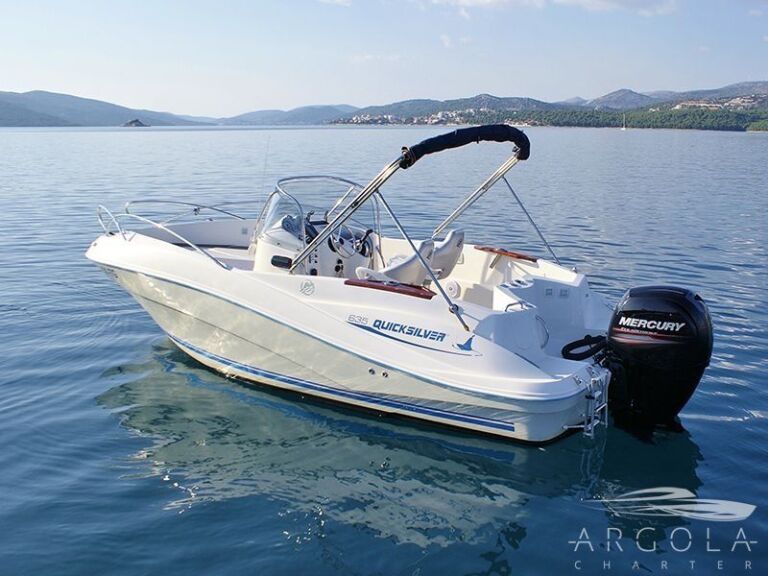 Rent a Boat - Quicksilver 635: For your convenience, we can also provide a skipper to take you to the best places in the safest way. The nominated skipper must have the relevant Navigation License to rent our boats.