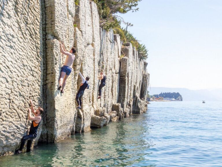 Deep Water Soloing And Cliff Jumping Adventure Split