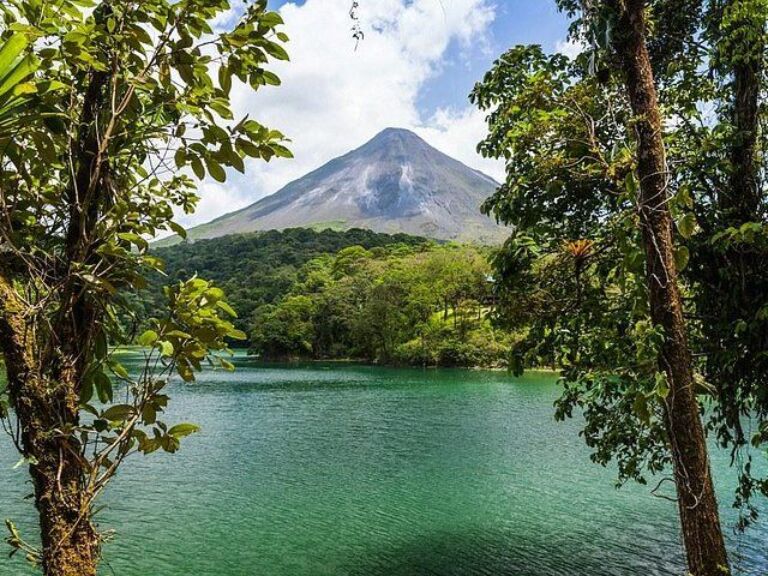 Arenal Volcano And Baldi Hot Springs From San Jose