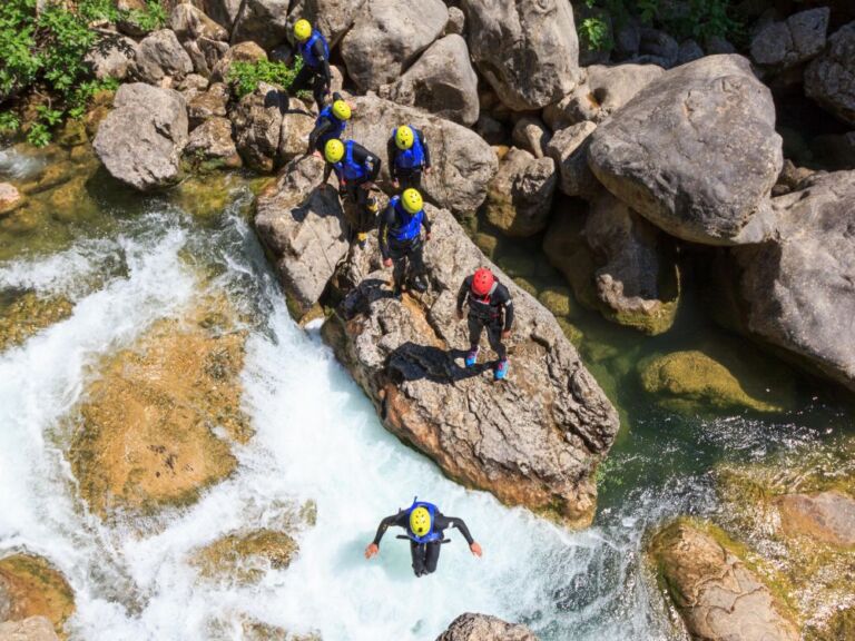 Cetina River Extreme Canyoning Adventure