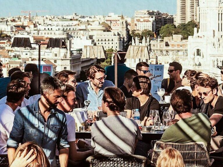 Rooftop Bar Crawl Madrid Experience