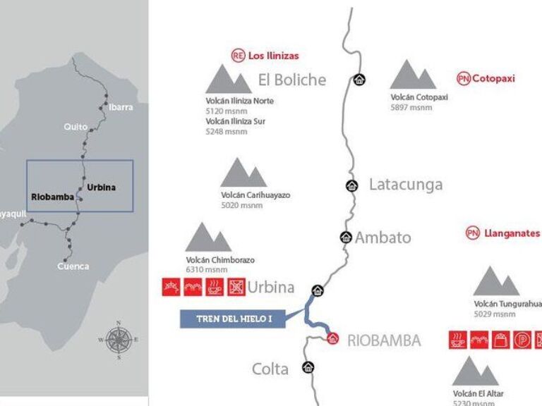 'Tren del Hielo I' Experience: Riobamba - Urbina - La Moya - Riobamba