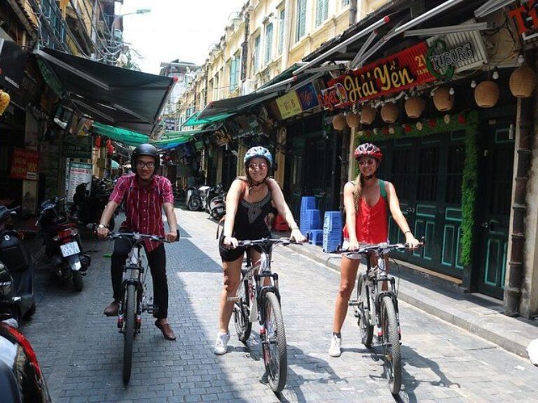 BIKING TOUR around Hanoi City Center and Country Side with Local Tour Guide
