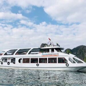 Alova Premium Cruise-Deluxe Day Tour in Ha Long: Titop Island, Kayaking, Expressway