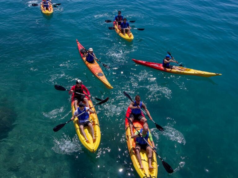 Kayaking In The Adriatic Sea With Snorkeling From Split