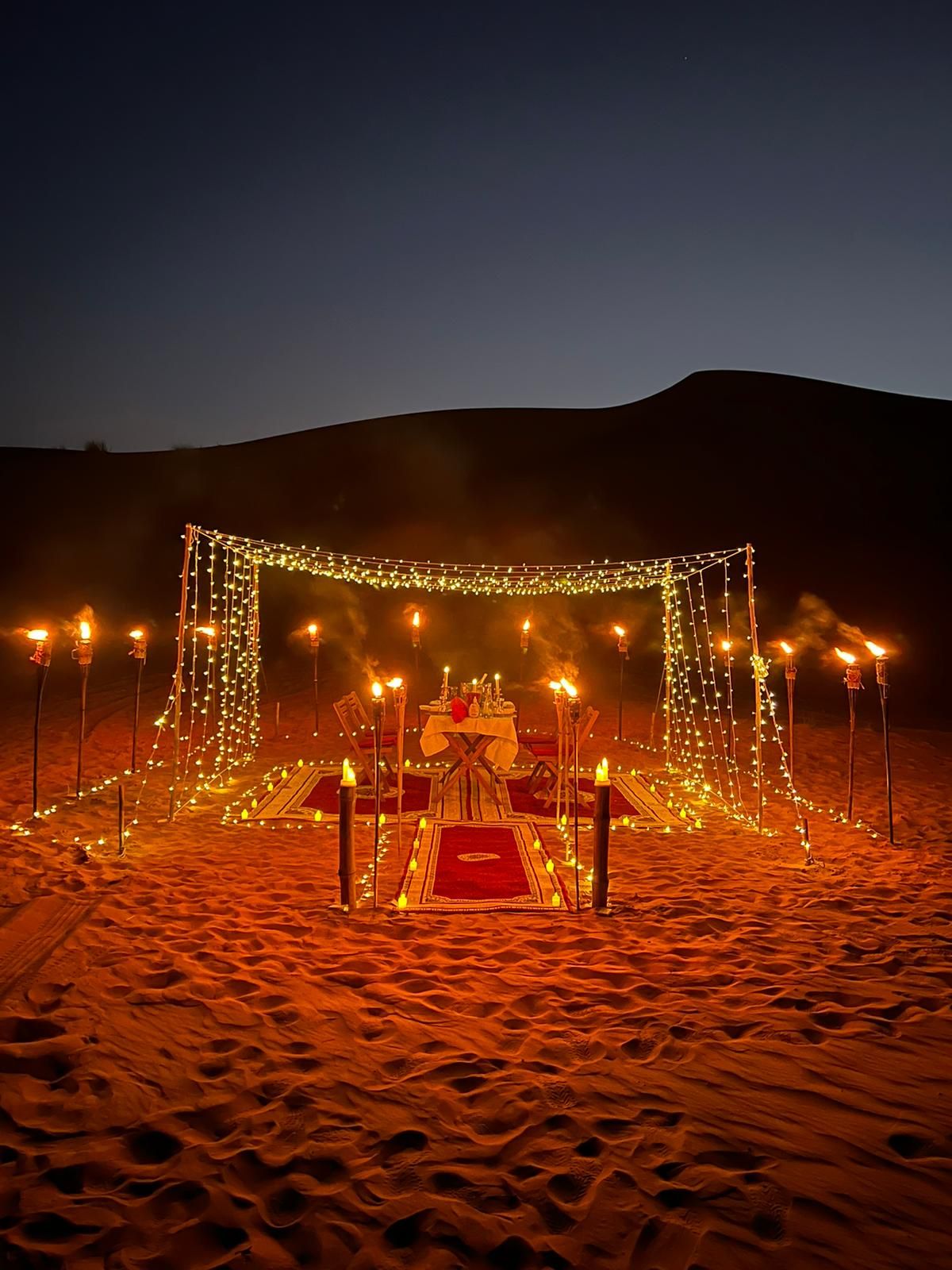 Private Dinner With Camel Trekking