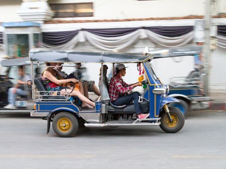 Chiang Mai City Tuk Tuk Tour - Half Day. Experience the vibrancy of Chiang Mai from the iconic seat of a tuk-tuk! This half-day tour offers a whirlwind journey around the ancient city, allowing you to dive deep into its historical, cultural, and architectural marvels – all while enjoying the thrilling ride of Thailand's most celebrated three-wheeled vehicle.