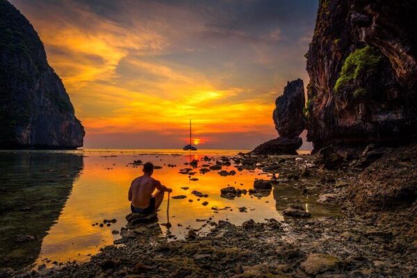 Phi Phi Island Sunset And Glowing Plankton Long-tail Boat Tour – Full Day