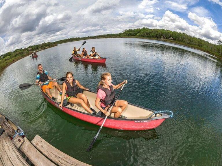 Full-day Aventure tour to Coba and Mayan community with traditional lunch an Cenotes