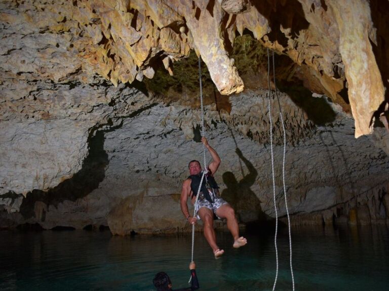 Playa del Carmen Jungle Tour: Tulum, Cenote Snorkeling and Ziplining