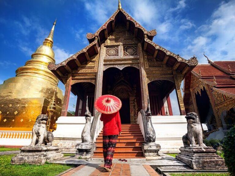 Chiang Mai City Tuk Tuk Tour - Half Day. Experience the vibrancy of Chiang Mai from the iconic seat of a tuk-tuk! This half-day tour offers a whirlwind journey around the ancient city, allowing you to dive deep into its historical, cultural, and architectural marvels – all while enjoying the thrilling ride of Thailand's most celebrated three-wheeled vehicle.