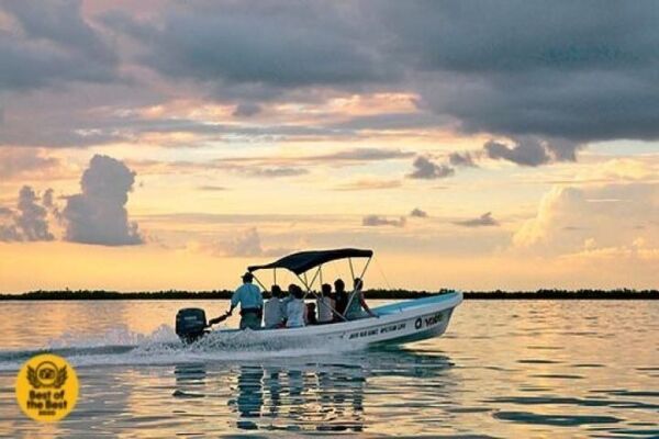 Sian Ka’an Sunset Boat Tour And Birdwatching