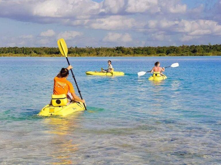 1 Day Bacalar Seven Color Lagoon and Mayan Experience Combo Tour
